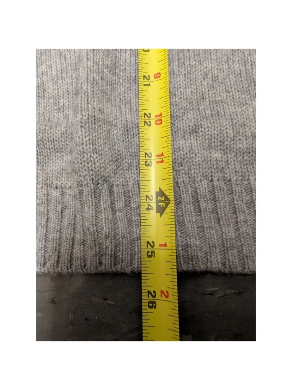 DYI Women's Cashmere Wool Oversized Sweater Heather Grey Size Large - Picture 5 of 6